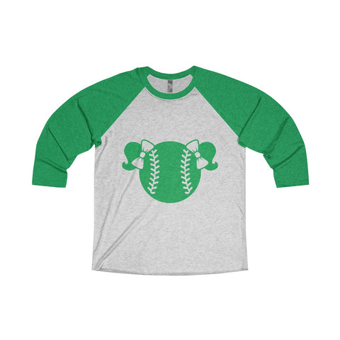 Green Baseball Tee
