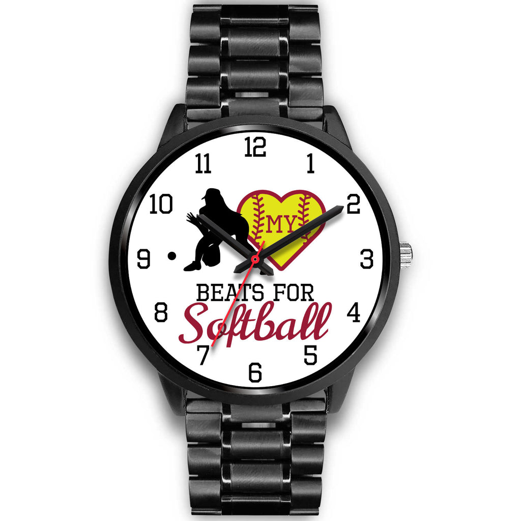 My heart beats for softball girl's watch - Fielder