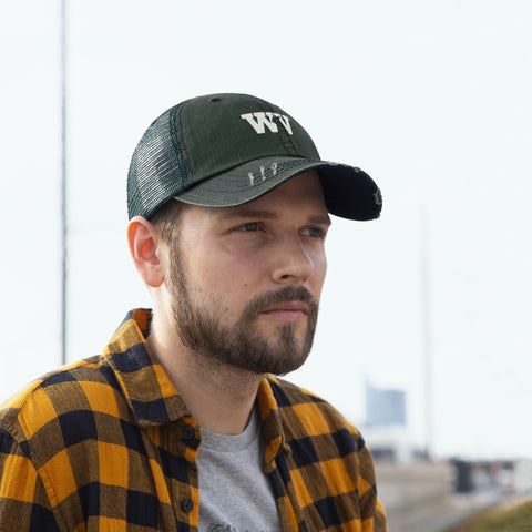 Image of Unisex Trucker Hat - West Virginia