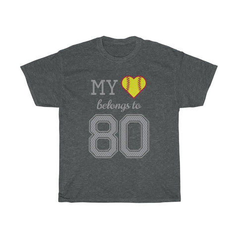 Image of My heart belongs to 80