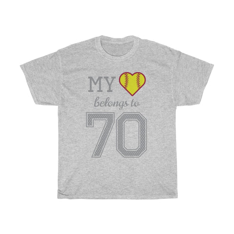 Image of My heart belongs to 70