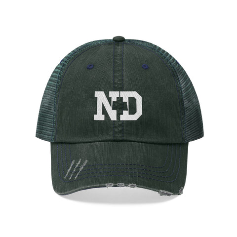 Image of Unisex Trucker Hat - North Dakota