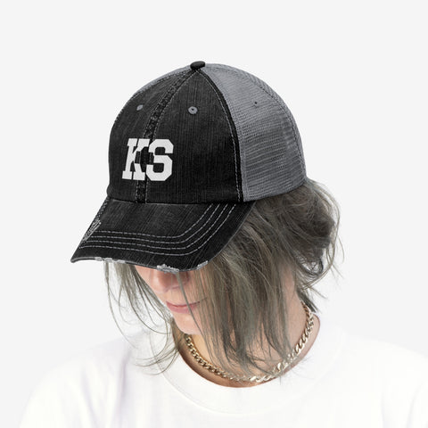 Image of Unisex Trucker Hat - Kansas