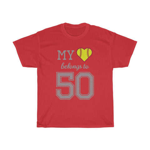 Image of My heart belongs to 50