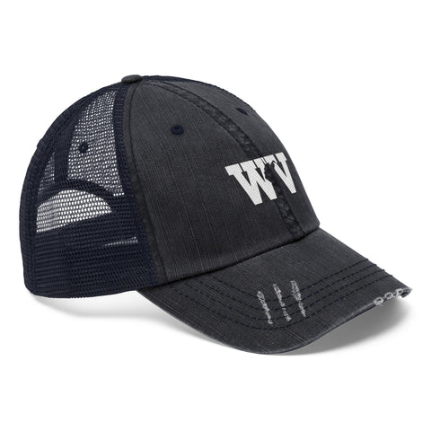 Image of Unisex Trucker Hat - West Virginia